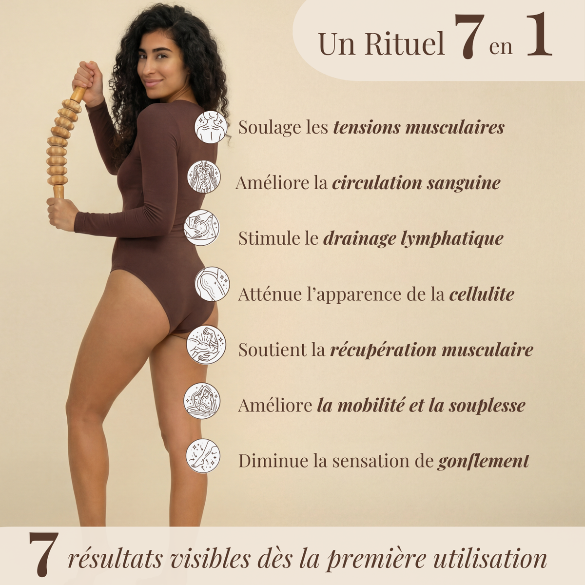 Rouleau Sculptant en Bois