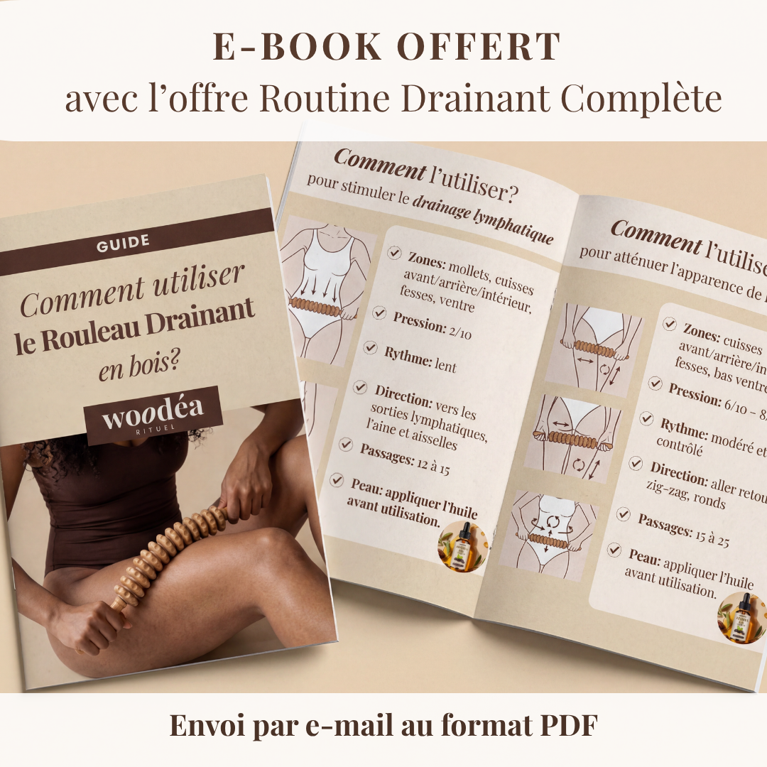 Rouleau Drainant en Bois